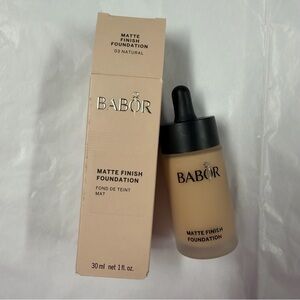 Babor Matte Finish Foundation 03- Natural NEW